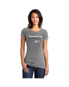 Founded by Women Tee Ladies Fit