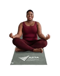APTA Port Authority Micr Stay Fitness Mat Towel